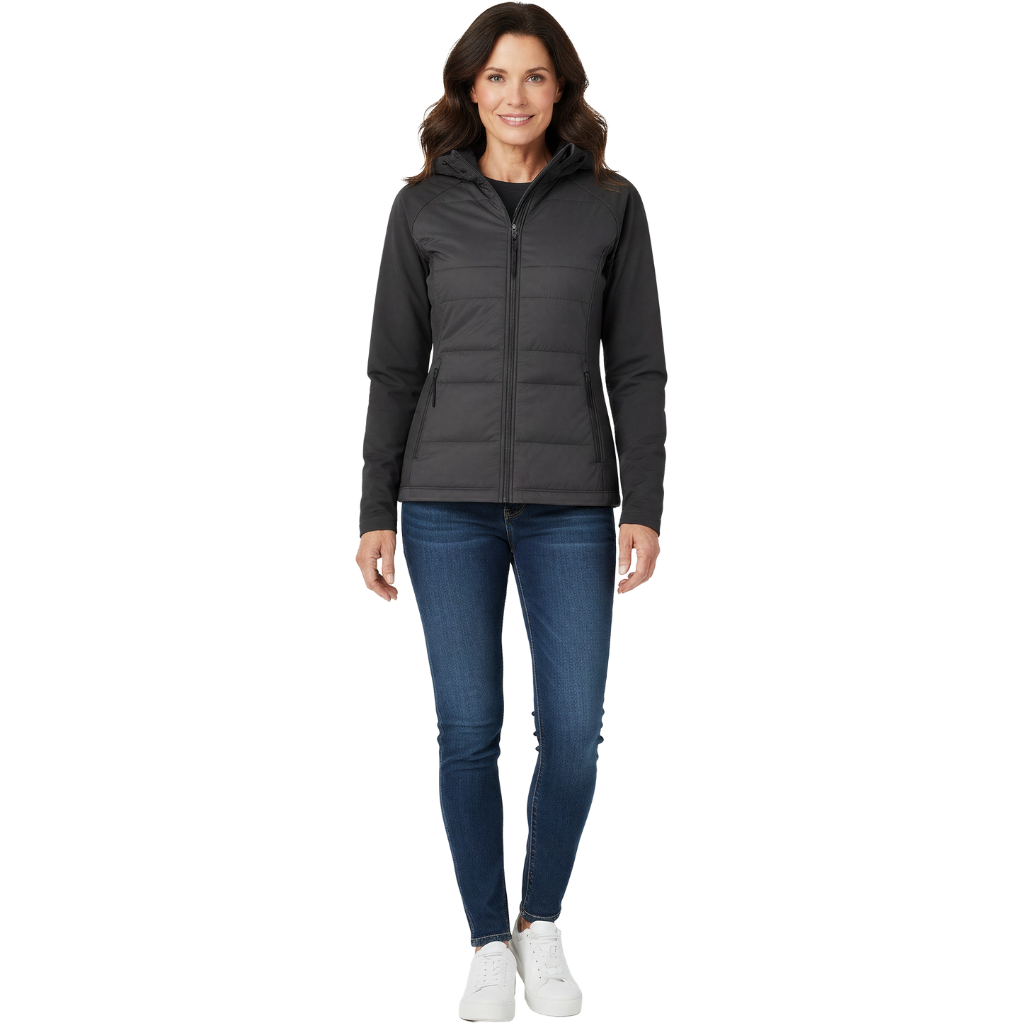 Merill Hybrid Jacket Dam Black