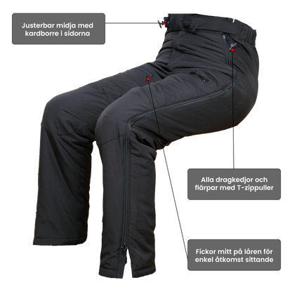 Comfort Cover Bukser Dame Svart